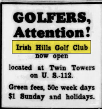 Gauci Golf Resort (Irish Hills Golf Club) - May 09 1931 Article